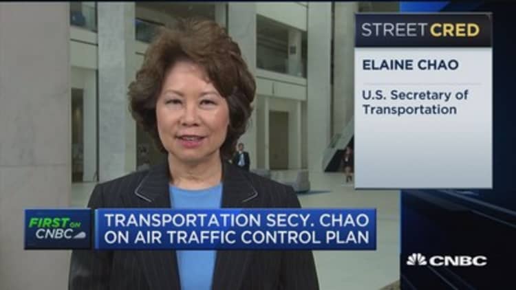 Secretary Chao: We are addressing technological advances in air traffic plan