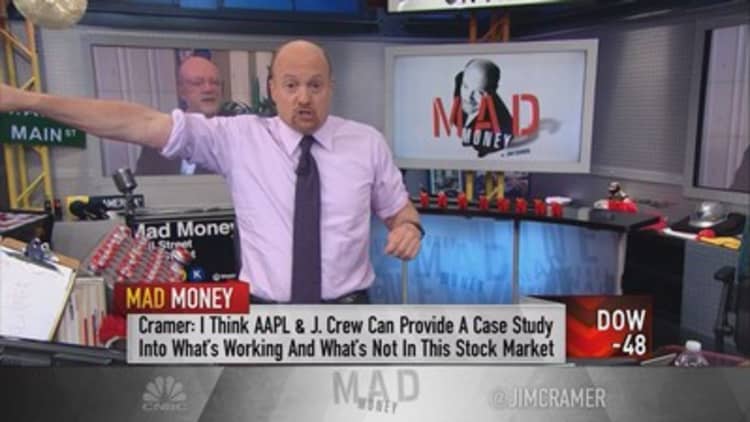 Cramer reveals what Apple's HomePod and J.Crew's departed CEO have in common