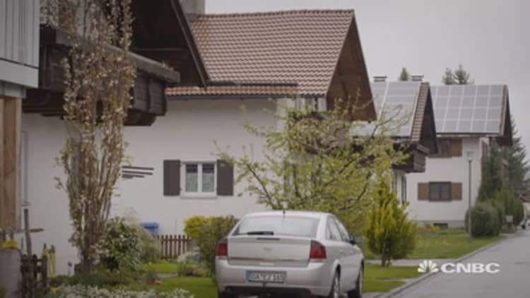 Solar power is transforming some German homes 