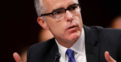 Former FBI official Andrew McCabe has book deal