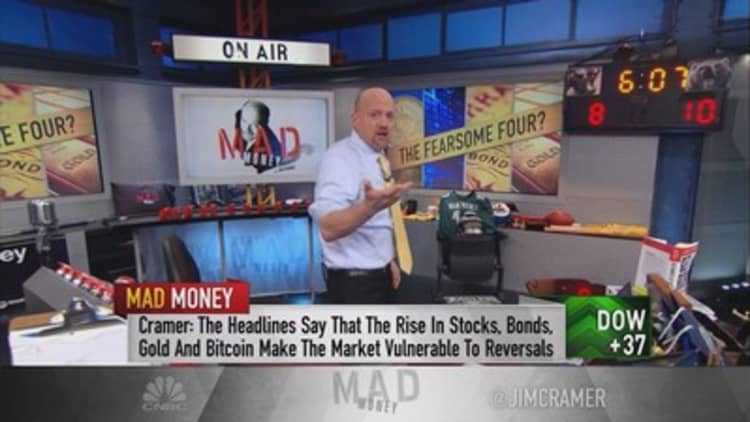 Cramer counters Wall Street worries