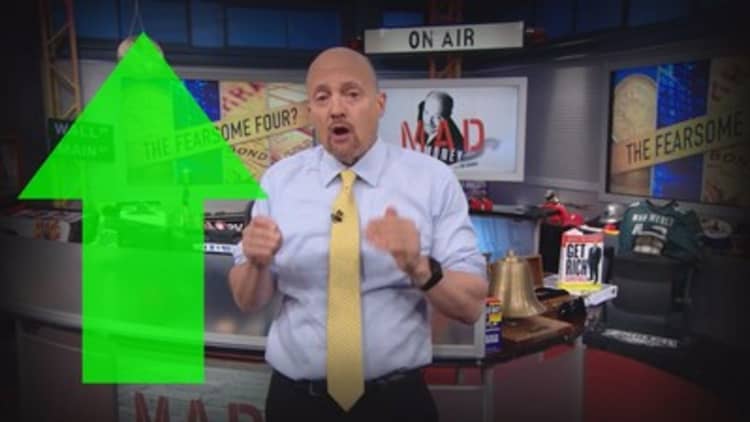 Cramer Remix: What the dreaded rise in stocks, gold & Bitcoin means for your money