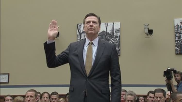 'Must-See TV': Free Drinks and Canceled Meetings for Comey's Testimony