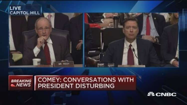 Comey: I took it as a direction when Trump told me to drop Flynn investigation