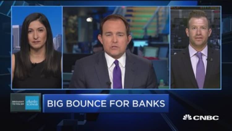 Trading Nation: Big bounce for banks