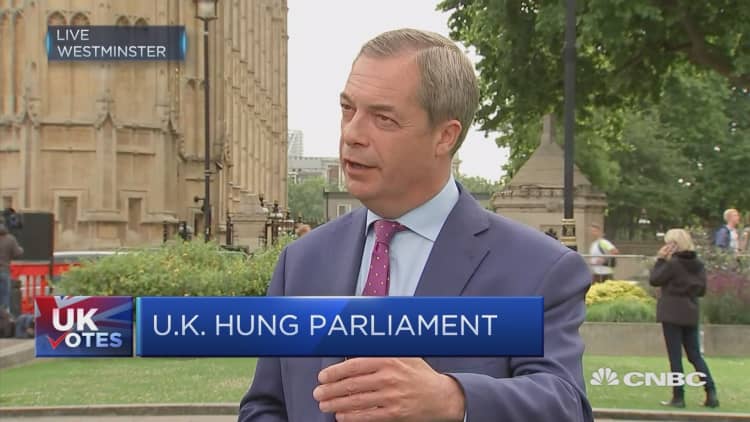 Farage: Would have to return to front line if Brexit was threatened