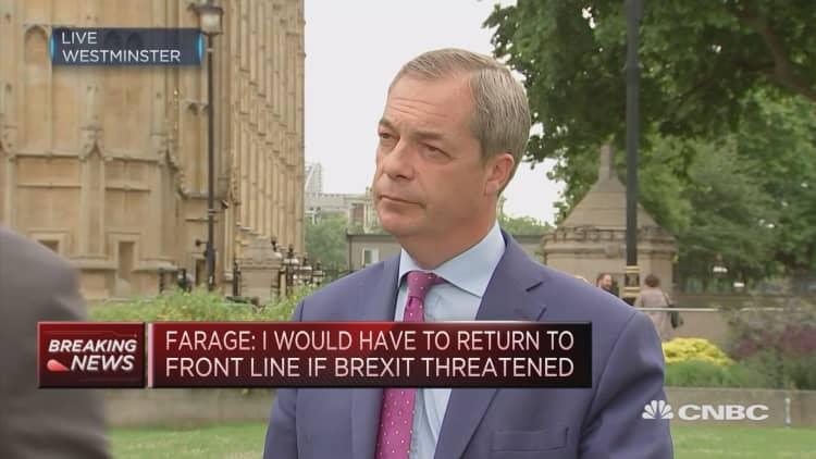 UK PM came across as wooden in campaign: Farage