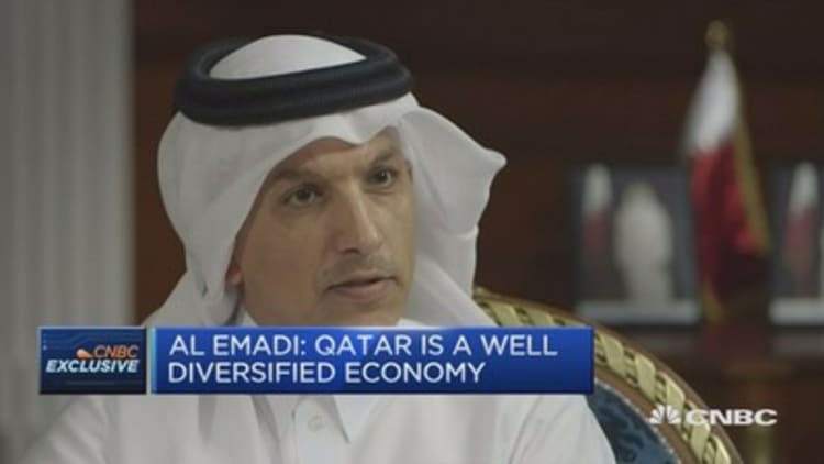Qatar is a 'well-diversified economy' says finance minister