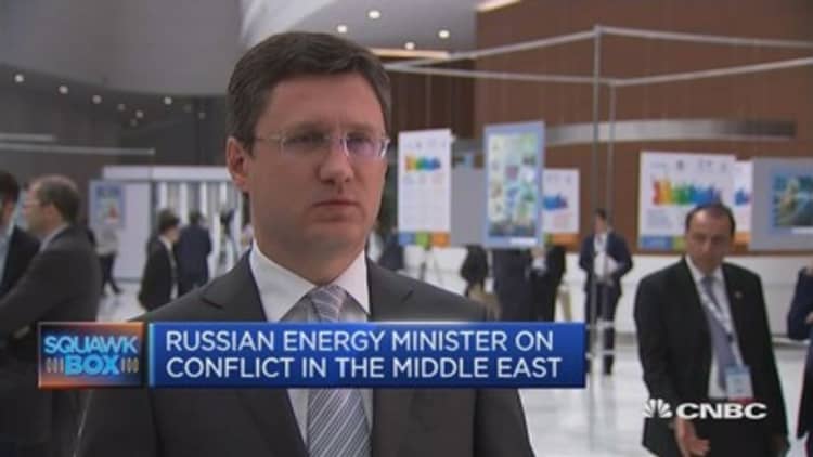 Decision in Vienna to prolong production cuts 'optimal' says Russia's energy minister