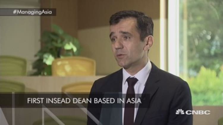 INSEAD's growth in Asia 