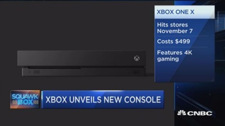 Xbox unveils top secret console 'Project Scorpio'