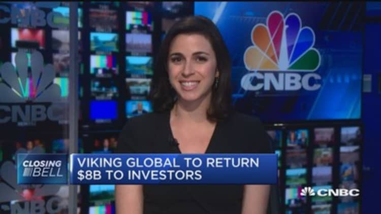 Viking Global to return $8B to investors