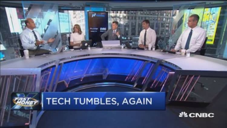 After tech's worst two days in a year, is this the tech bottom in?