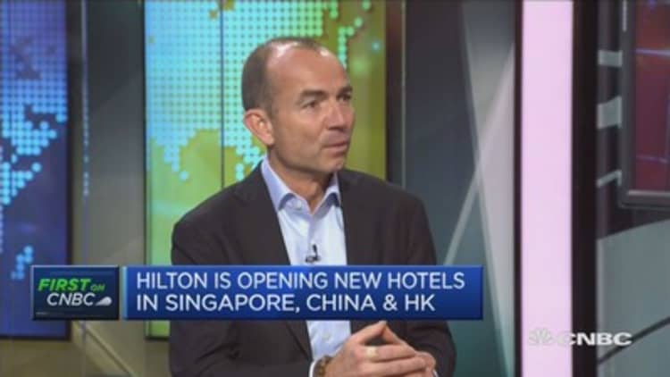 Hilton's Asia Pacific president talks growth strategy in the sharing economy