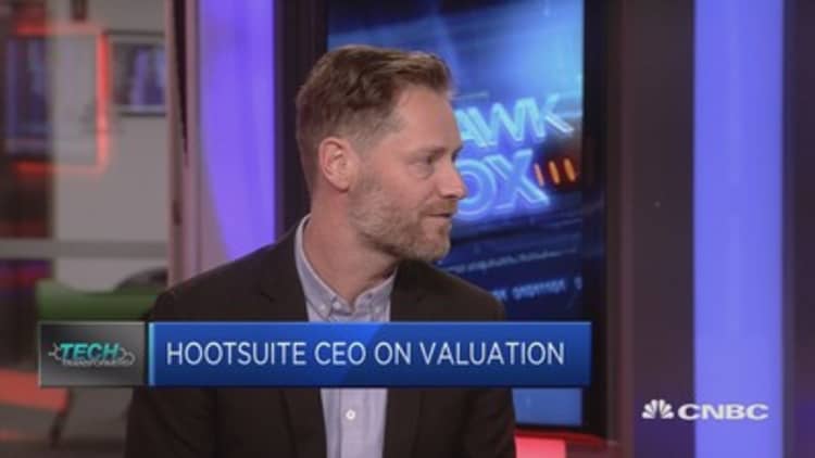 Value in companies that are disrupting incumbent industries: Hootsuite