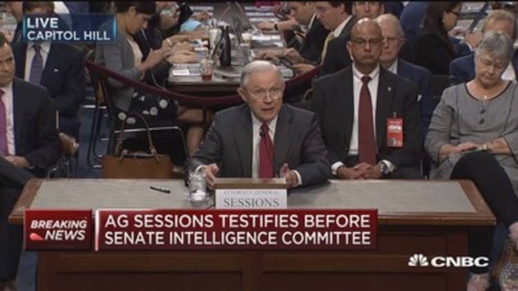 AG Sessions: Cannot violate my duty to protect confidential communications with president