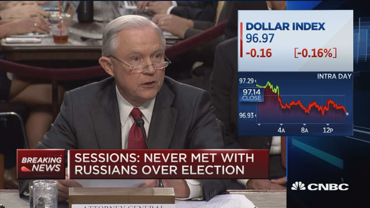 AG Sessions: My recusal was result of DOJ regulation