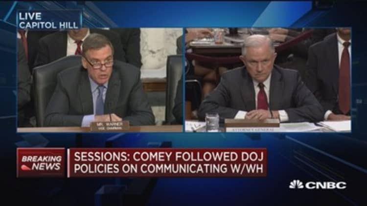 AG Sessions: Fresh start at the FBI was probably best thing
