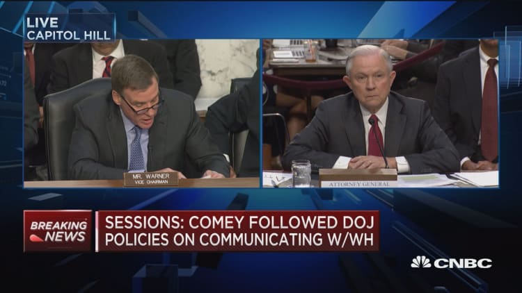 AG Sessions: Just don't recall encounter with Kislyak at Mayflower Hotel