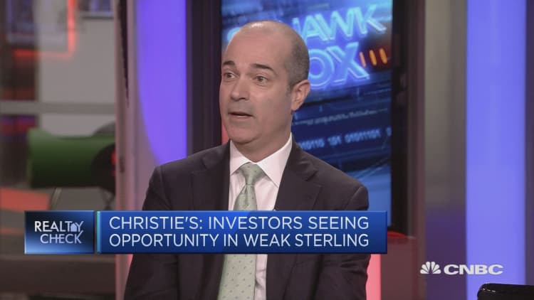 Property investors see opportunity in weak sterling: Christie's