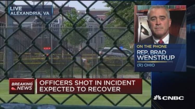 Rep. Wenstrup: Shooter was beyond dugout, kept moving