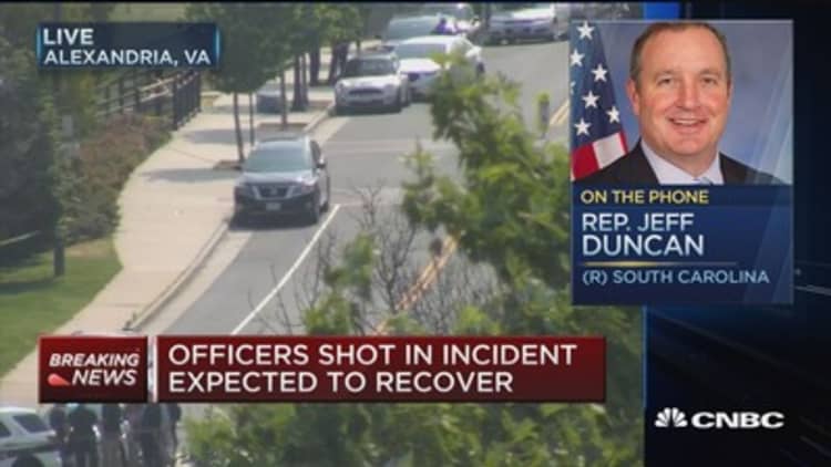 Rep. Duncan: I was asked if the team was Republicans or Democrats before shooting