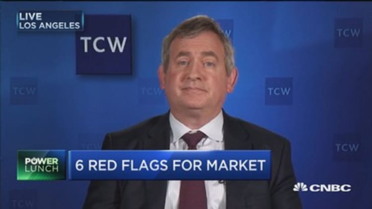 These are the big red flags for the market