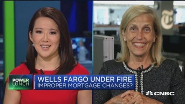 Wells Fargo under fire for alleged mortgage changes