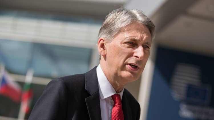 Watch CNBC's full interview with UK Chancellor Philip Hammond