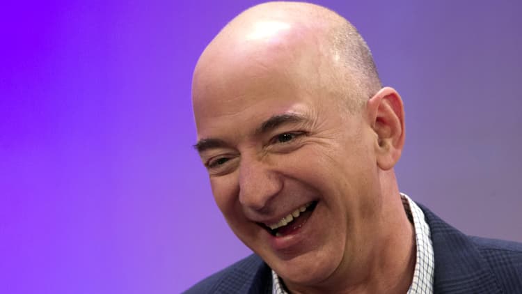 Jeff Bezos now the world's richest man based on stock wealth
