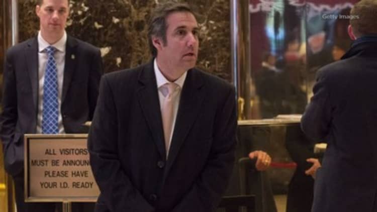 Trump's lawyer has hired his own lawyer
