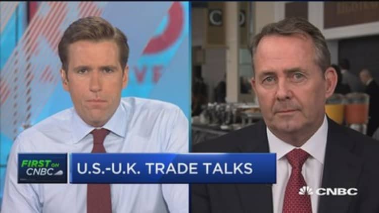US and UK trade is of  'enormous' mutual importance: Liam Fox