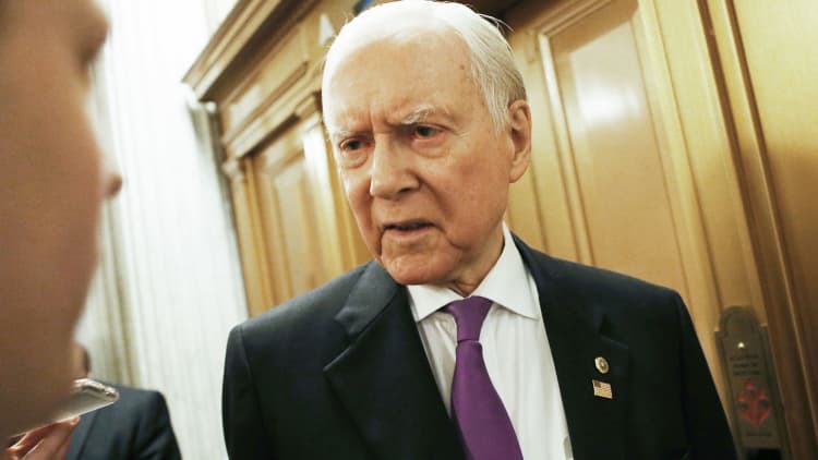 Sen. Hatch: Helping rich people 'is not our focus' on tax reform