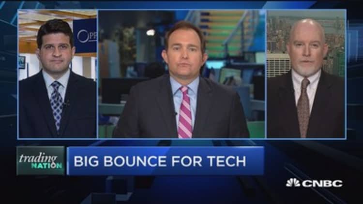 Trading Nation: Big bounce for tech