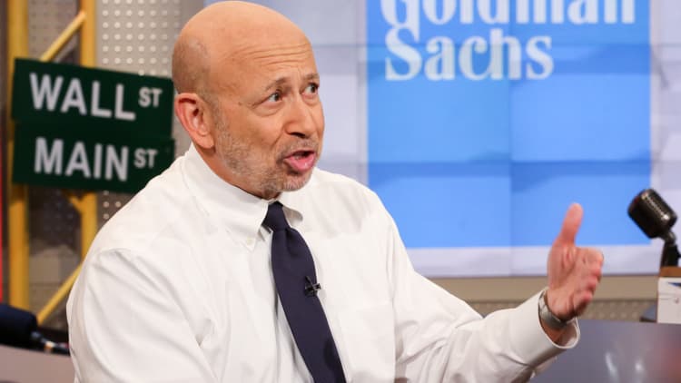 Goldman Sachs CEO Lloyd Blankfein: 'Things are pretty good' with the economy