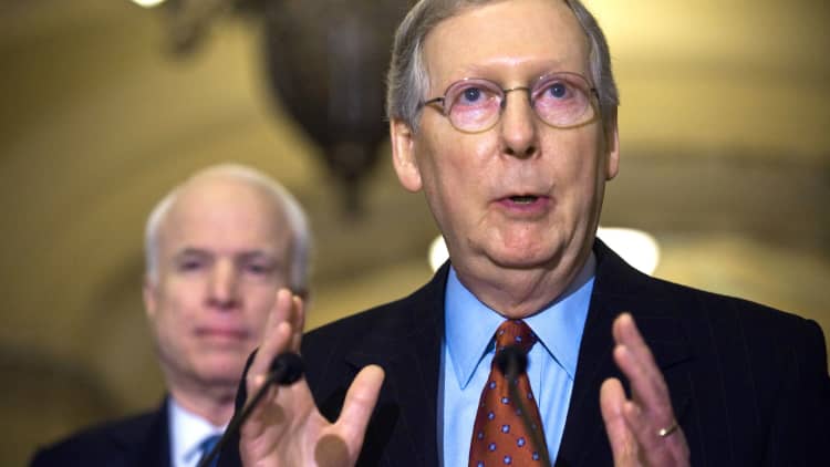 Mitch McConnell: Health-care vote likely next week