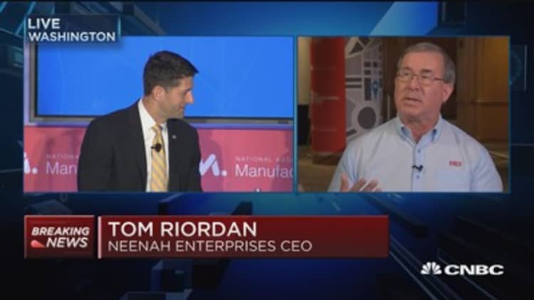 Tax reform can drive performance, job growth: Tom Riordan