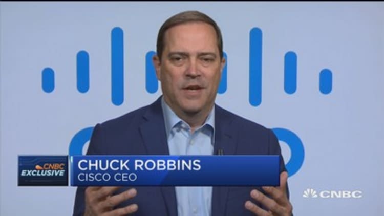 Cisco CEO: We're ushering in a new era of network using AI and machine learning