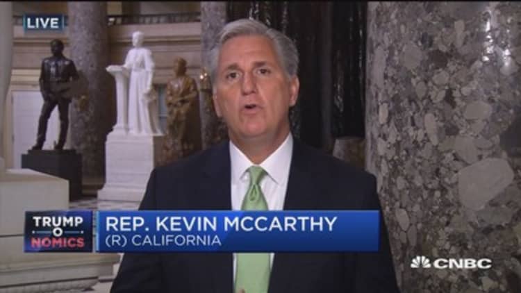 Rep. McCarthy: Tax reform will bring growth back to America