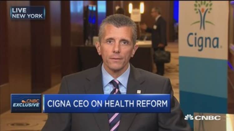 Cigna CEO: We are actively engaged in evolving health-care legislation