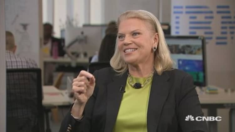 The valuable lesson IBM CEO Ginni Rometty learned from her mom when her dad left