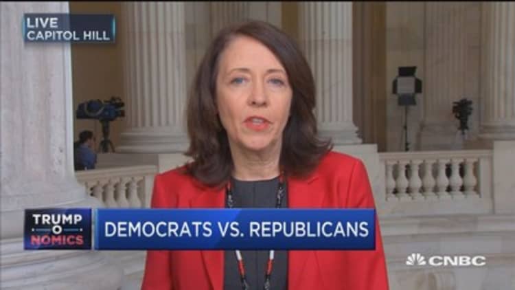 Sen. Cantwell on health care bill behind closed doors