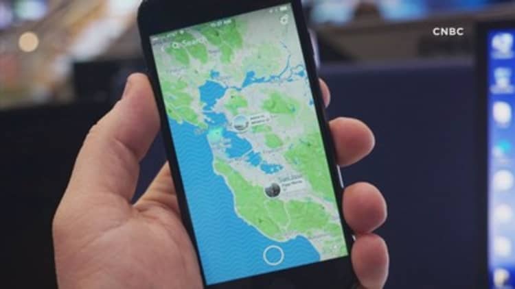 Snapchat has a new feature called 'Snap Map'-here's how it works