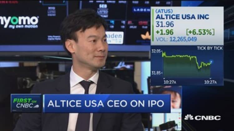 Altice USA CEO: We'd absolutely buy 'other stuff' in the next few years