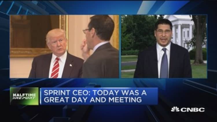 Sprint CEO: Trump was very open, understanding