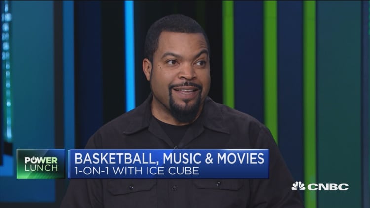 Ice Cube bets big on hoops with three-on-three basketball league