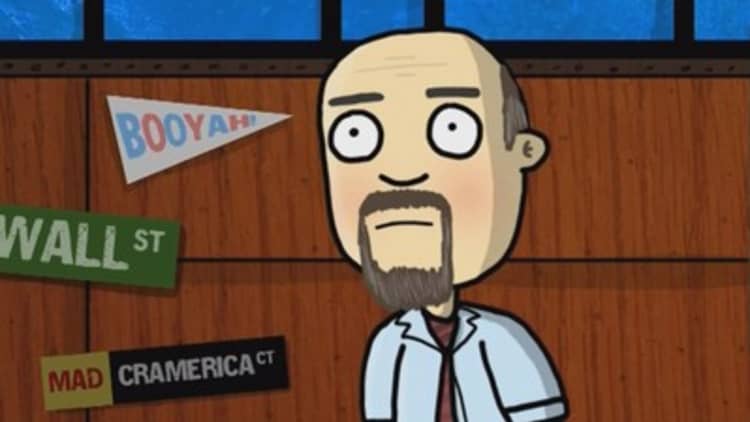 Watch Cramer as a real-time cartoon, and why it made him a believer in Adobe stock