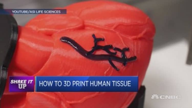 Could 3D printed human tissue be the next major breakthrough?