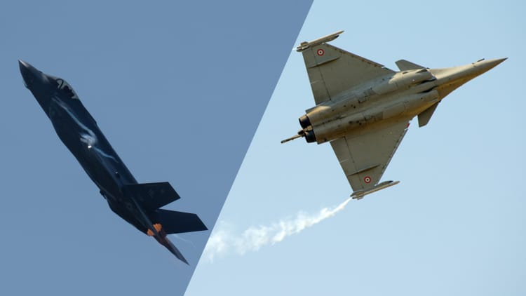 F-35 vs Rafale: The battle for fighter jet supremacy