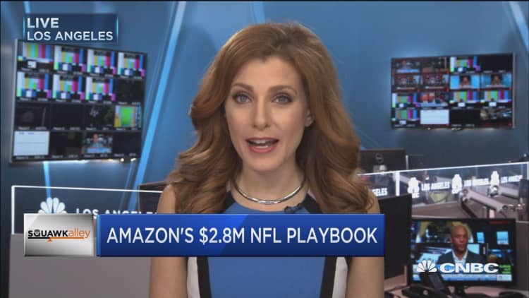 Amazon to charge $2.8M for NFL ad packages: RPT
